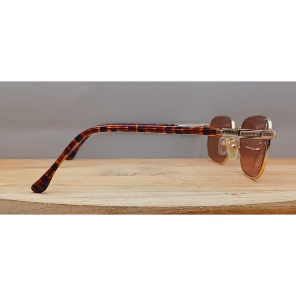 Baron Eyewear Baron Metal Collection A7073 54-14-140 Gold Eyeglasses Frames - Picture 3 of 16